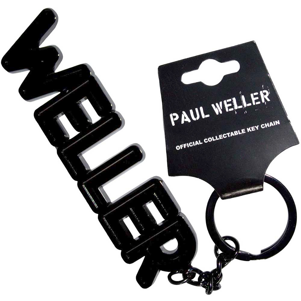 Paul Weller - Logo Sleutelhanger - Zwart